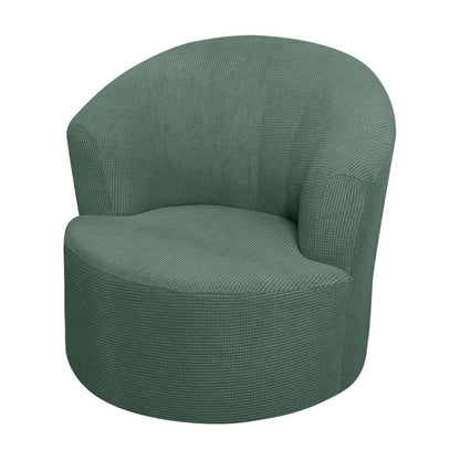 1 Sofa Cover Stretch Armchair Slipcovers Round Club Chair Couch Cover Armchair Cover for Recliner Sofa Modern Swivel Chair Slipcover Barrel Armchairs Cover