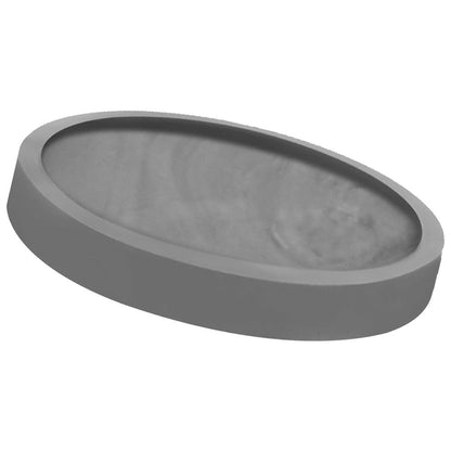 Wear Resistant Grey Plant Saucer Tray for Indoor Plant Storage