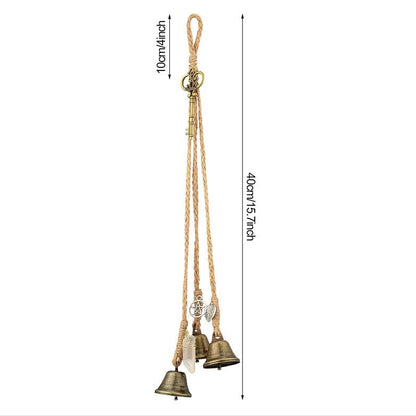 Witch Wind Chimes Door Hanger Wind Bell Ancient Handmade Wind Chimes Good Luck Wind Bells Outdoor Large Metal Wind Chimes Clear