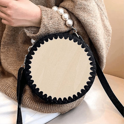 5 Size Wooden Basket Bottom, Round Circle Blank Crochet Basket Wood Base for DIY Basket , (3.9/5.9/7.9/9.9/11.9Inch)