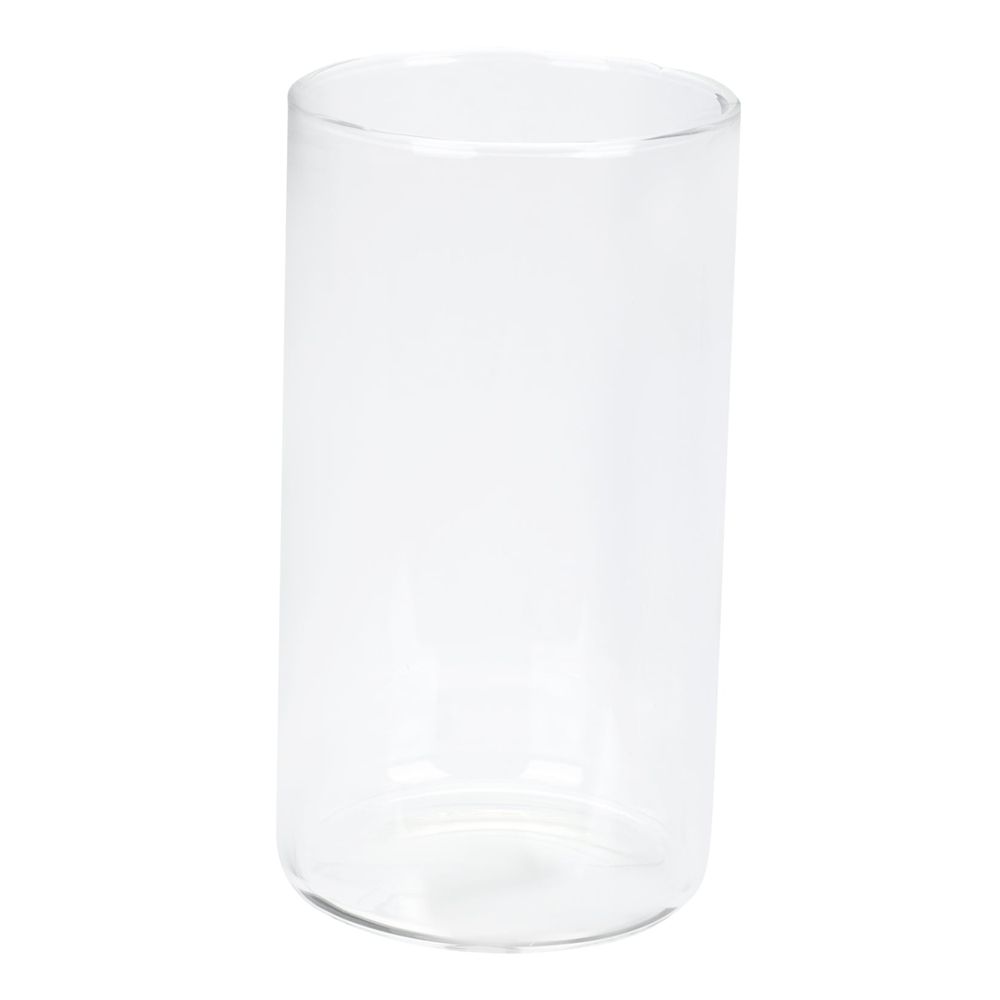 Clear Glass Vase for Home Decor, Creative Minimalist Flower Container, Elegant Centerpiece for Living Room or Office