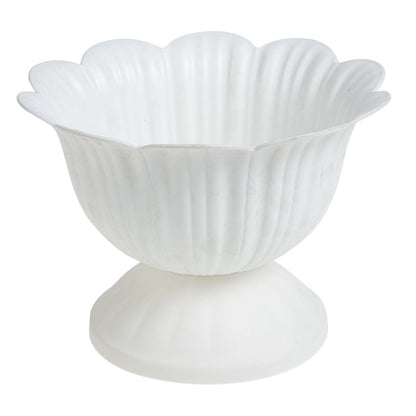 1Pack Outdoor Flower Pot Planter White PP for Home Use
