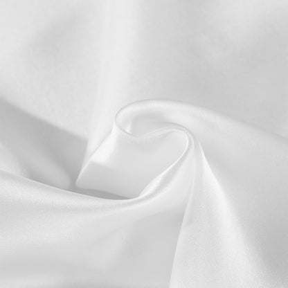 Royal Comfort Mulberry Soft Silk Hypoallergenic Pillowcase Twin Pack 51 x 76cm - White
