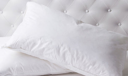 50% Duck Feather & 50% Duck Down Quilt 500GSM + Duck Pillows Twin Pack Combo - Single - White