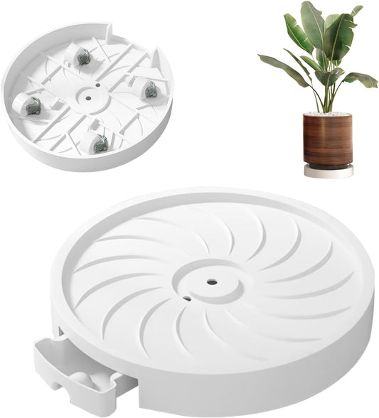 CARLA HOME Rolling Plant Stand with 360° Wheels for Indoor Pots (26 cm)