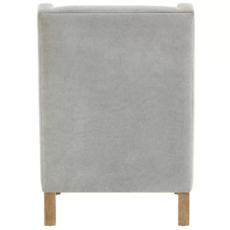 Fabric accent chair