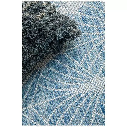 Blue Terrace Rug 290 x 200cm for Indoor and Outdoor Use