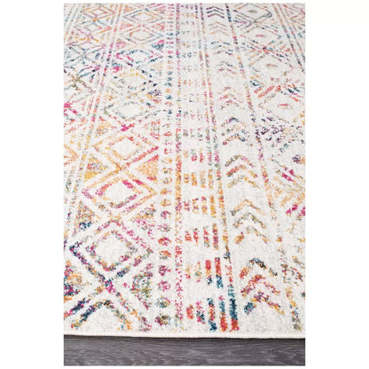 Oasis Multi Rug 290 x 200cm - Bohemian Tribal Style, Easy to Clean, Polypropylene