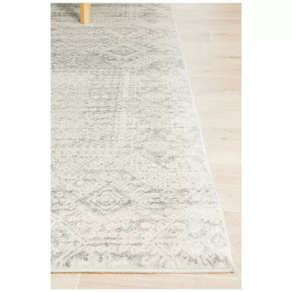 Mirage Silver Rug 400 x 300cm - Transitional Moroccan Style