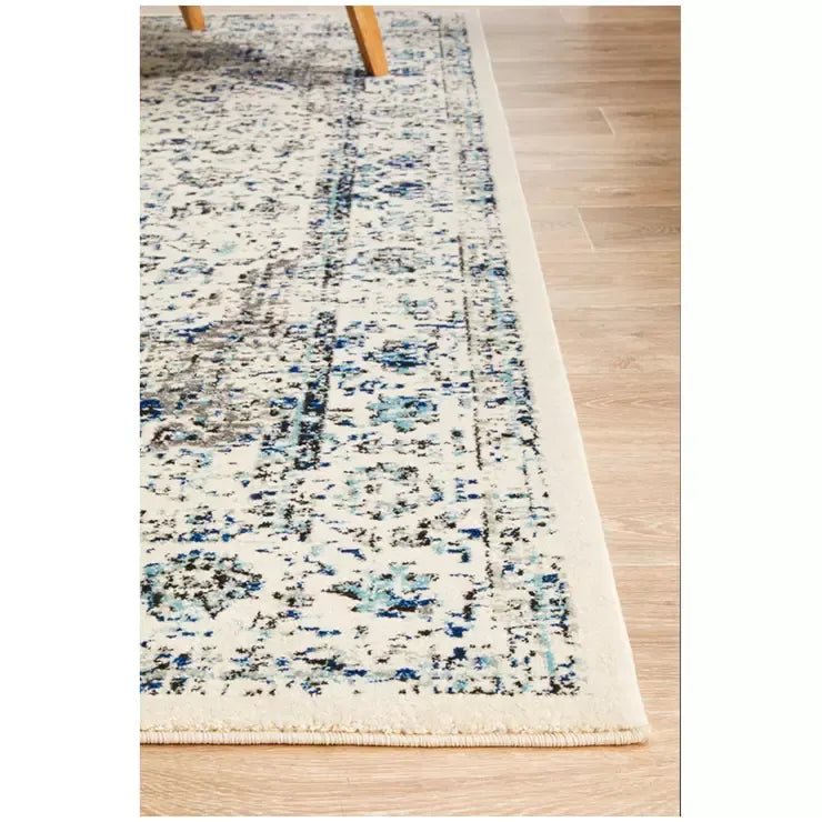 Evoke 251 White Indoor Rug 400 x 300cm - Soft Material for Home Use