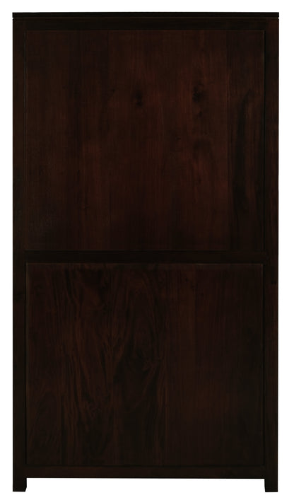 Amsterdam Bookcase Wide (Chocolate)