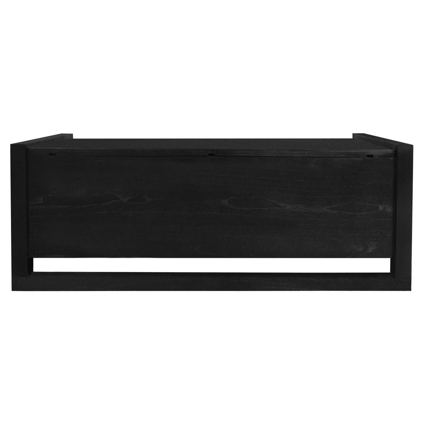 Jasper Blanket Box/Storage Bench (Black)