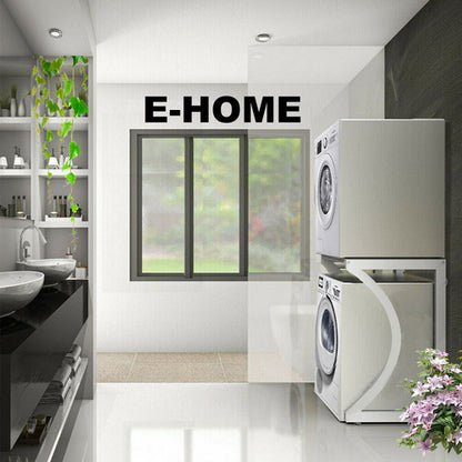 ORIGINAL Dryer Stand Maxi: Portable Dryer Rack Heavy Duty Steel Capacity white for Washer/Dryer/Mini Fridge