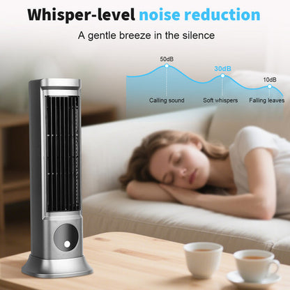 Air Conditioner Fans Portable Cooling Ace with 3 Speeds Tower Fan Quiet Desk