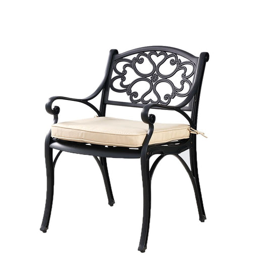 MARCO ALUMINIUM CHAIR(one pair) Black