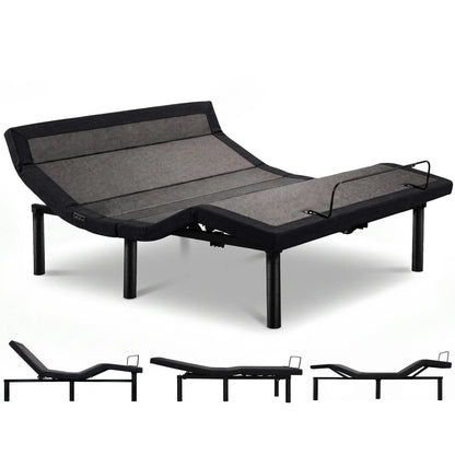 Therapedic Kinetic Advance Adjustable Queen Bed Base with Head Tilt