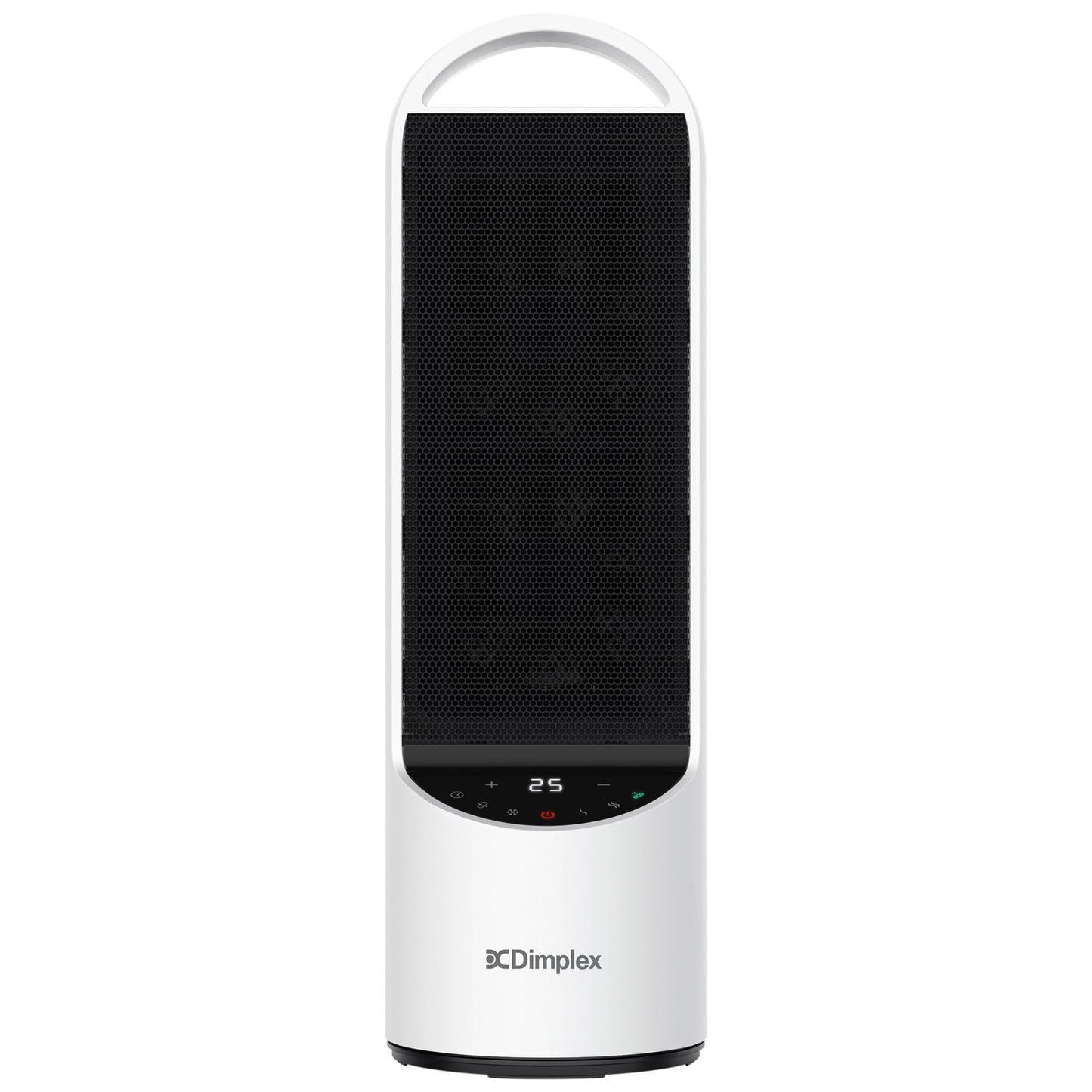 Dimplex 2kW Personal DC Digital Ceramic Heater in Black and White