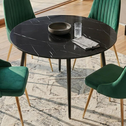 Marble Mania Round Table