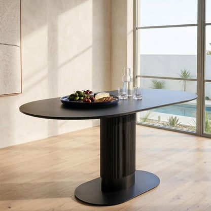 Clara Eclipse Oval Dining Table