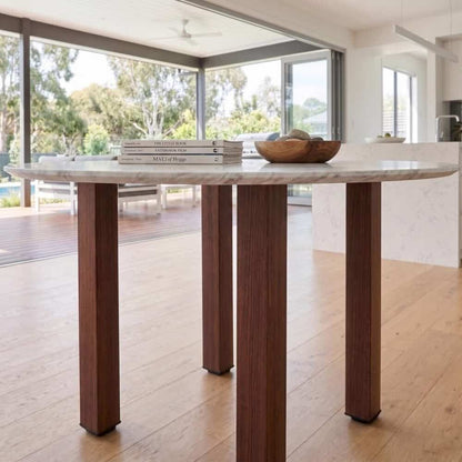 Willowmarble Round Dining Table