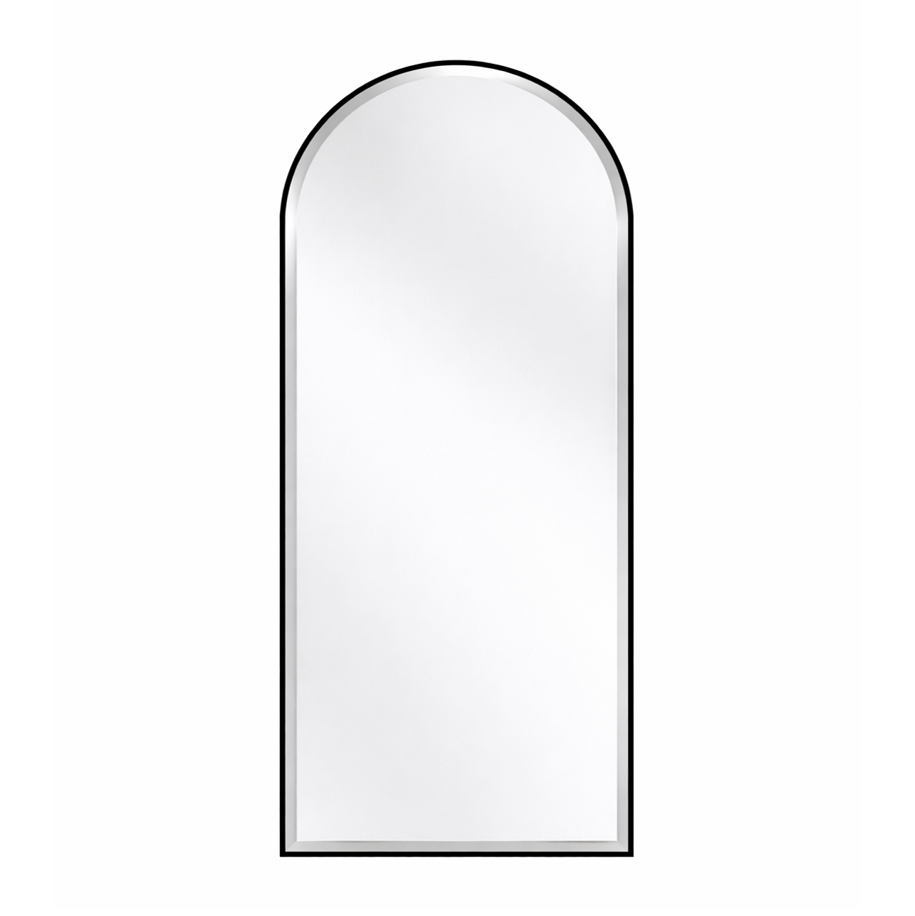 Interior Ave - Halo Arched Floor Length Mirror – Black | Signature Series