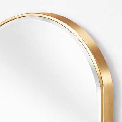 Interior Ave - Halo Arched Floor Length Mirror – Gold | Signature Series