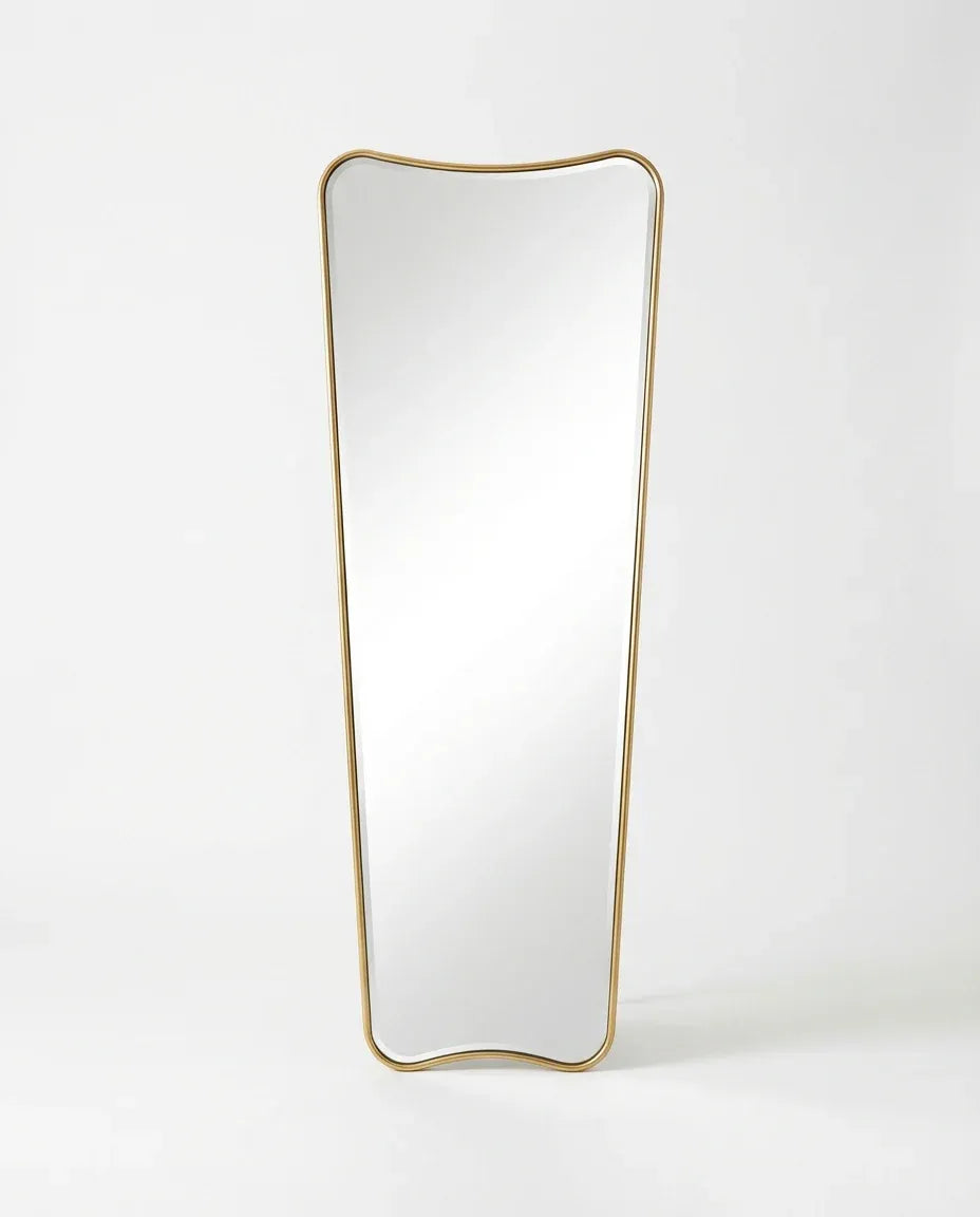 Interior Ave - Pierre Full Length Gold Frame Wall Mirror — Classic Statement