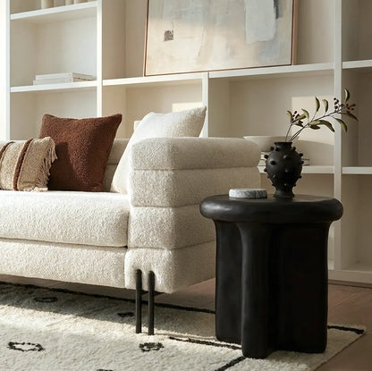 Interior Ave - Santorini Black Stone Side Table