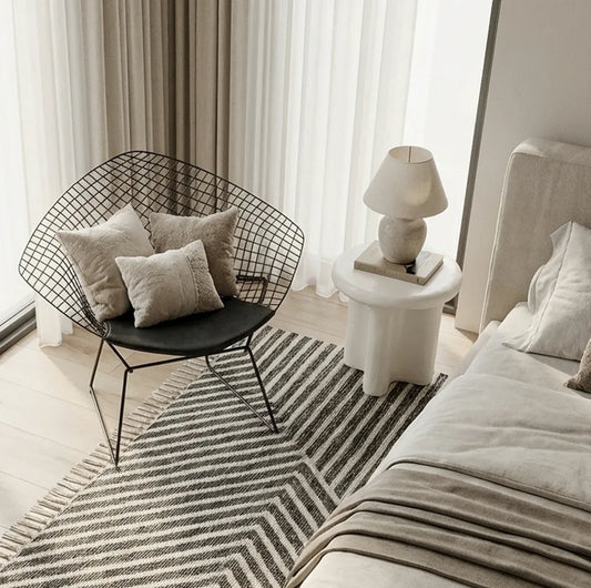 Interior Ave - Santorini Stone Side Table - Ivory