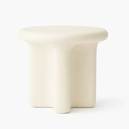 Interior Ave - Santorini Stone Side Table - Ivory