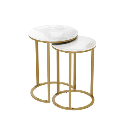 Interior Ave - Diva Gold Nested Side Table Set