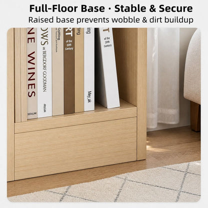 HYGGO Wooden Bedside Table Nightstand Drawer Storage Minimalist Multi-Functional