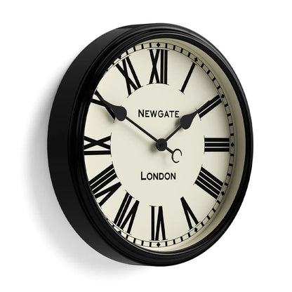 Newgate Spitalfields Wall Clock-Black