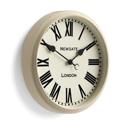 Newgate Spitalfields Wall Clock-Vanilla Cream