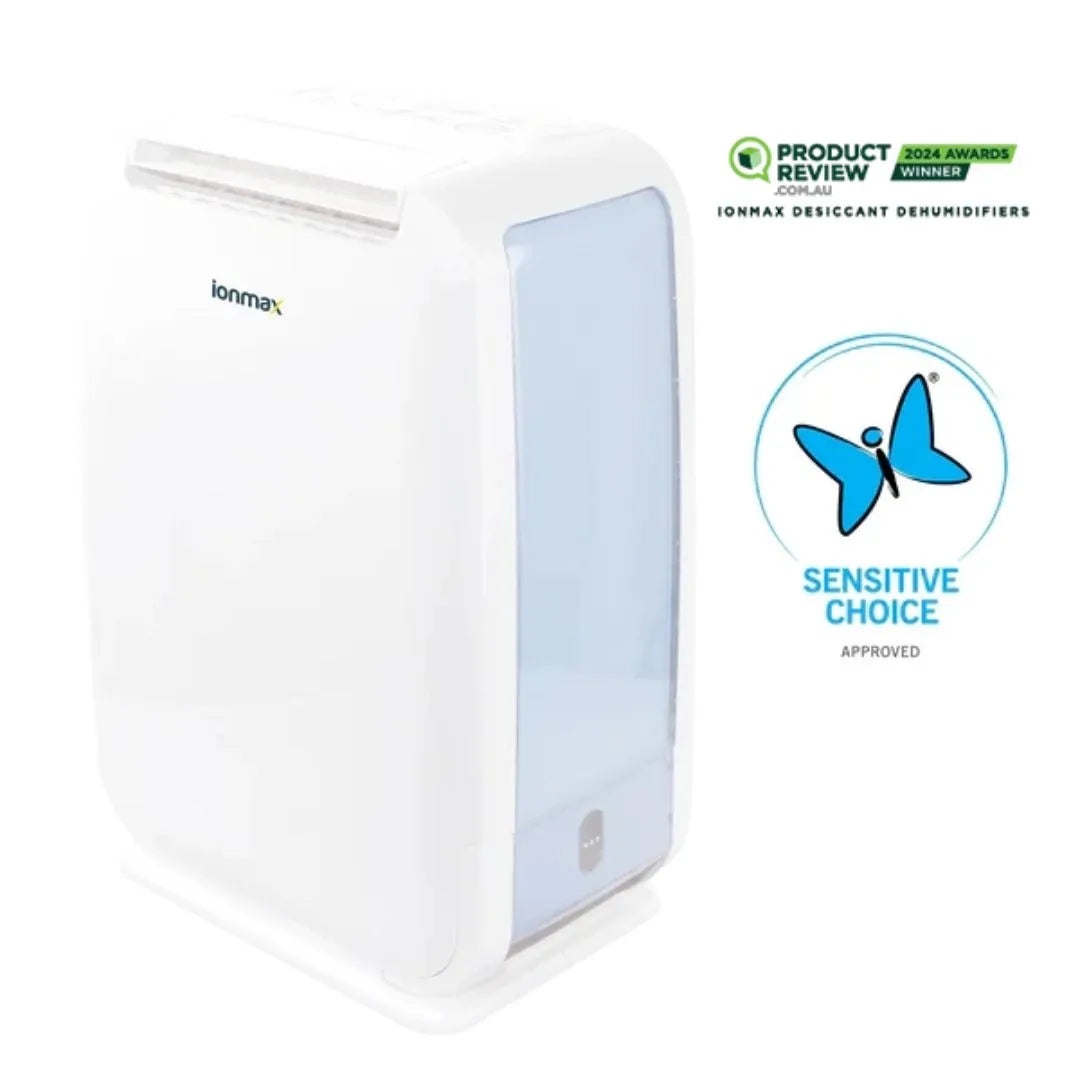 Ionmax ION610 6L/day Desiccant Dehumidifier & Sensitive Choice Approved