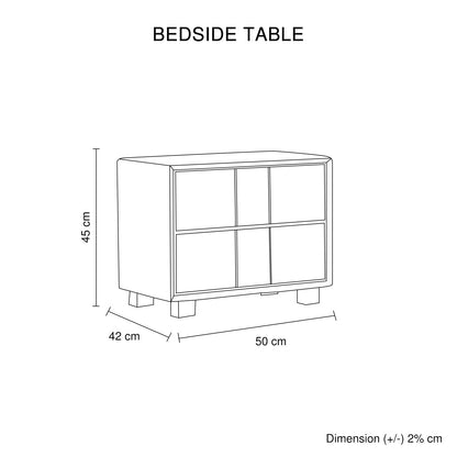 Prado 4pc Fabric Gas Lift Queen Bedroom Suite