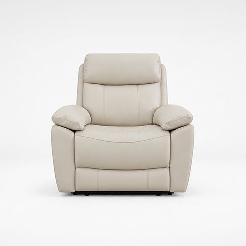 1 Seater Top Grain Leather Electric Recliner Sofa