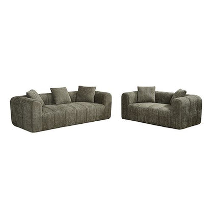 Multiple Seater Frameless Compressed Fabric 3 Seater Sofa
