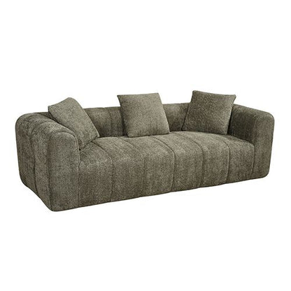 Multiple Seater Frameless Compressed Fabric 3 Seater Sofa