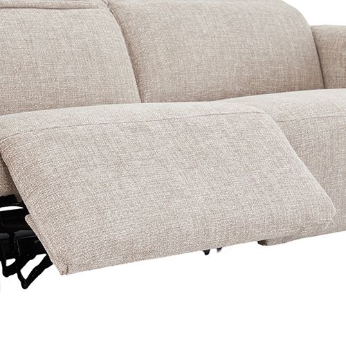 Multiple Seater Fabric Power Recliner with Power Headrest & Zero-Wall Design