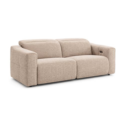 Multiple Seater Fabric Power Recliner with Power Headrest & Zero-Wall Design