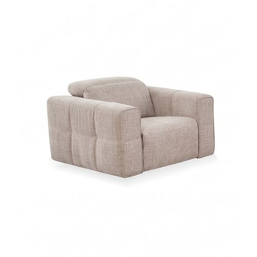 Multiple Seater Fabric Power Recliner with Power Headrest & Zero-Wall Design