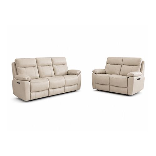 Multiple Seater Top Grain Leather Electric Recliner Sofa