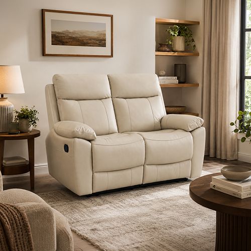 Multiple Seater Top Grain Leather Electric Recliner Sofa