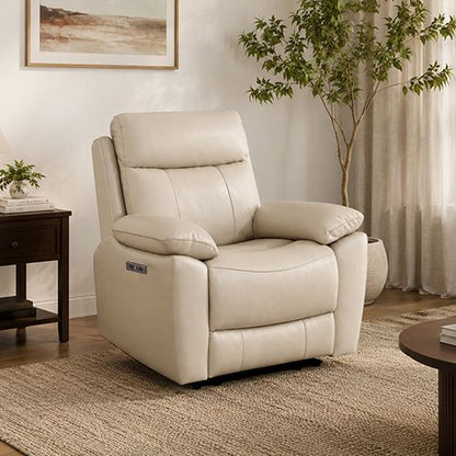 Multiple Seater Top Grain Leather Electric Recliner Sofa