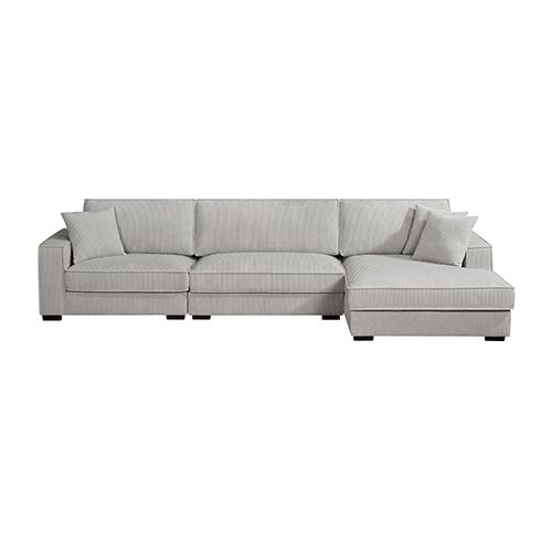 Modular Fabric Chaise Sofa