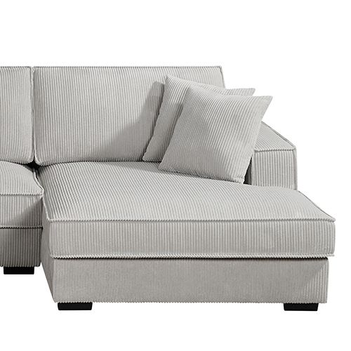 Modular Fabric Chaise Sofa