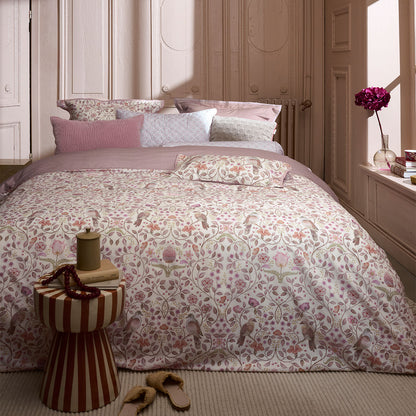 PIP Studio Garden of Dove Off White Cotton Quilt Cover Set Super King