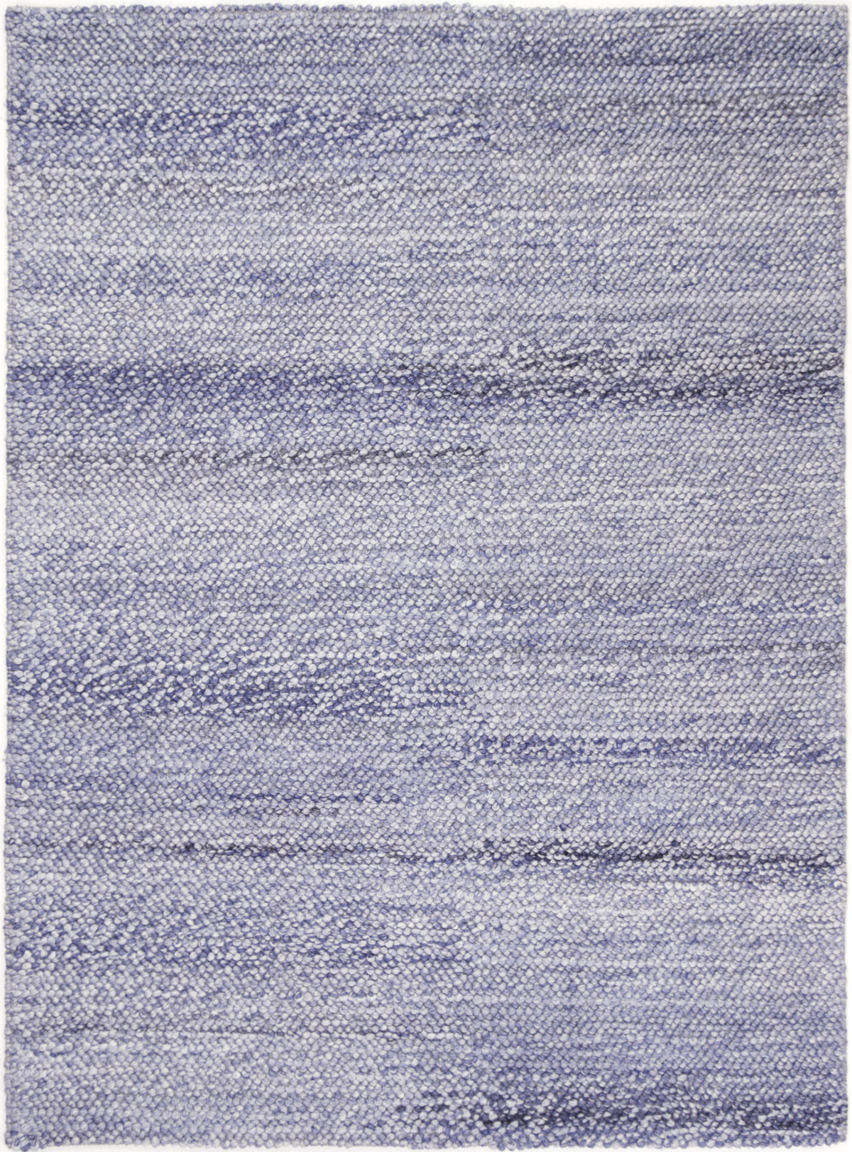 Harlow Loopy Blue Wool Blend Rug 200x290
