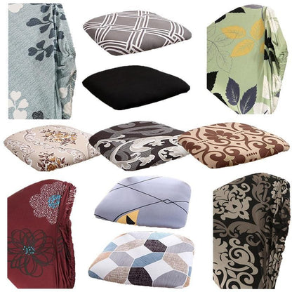 Stretch Dining Chair Seat Covers Removable Seat Cushion Slipcovers Protector - I